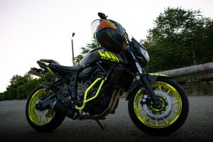 Pression de pneus pour une MT-07
